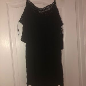 Black shorts jumpsuit